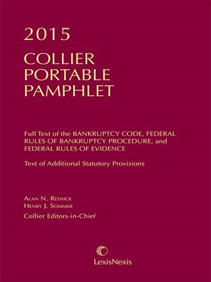 cover image of Collier Portable Pamphlet